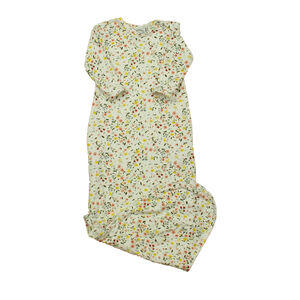 Bumbelou Girls Ivory Floral Nightgown size: 12 Months